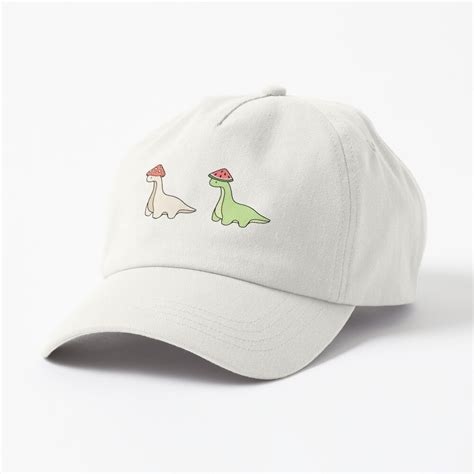 Dinosaurs Wearing Hats Mushroom And Watermelon Brontosaurus Dino