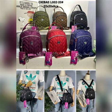 Jual TAS Ori CHIBAO BORDIR 3in1 Bisa Ransel Selempang Jinjing 3Res L002