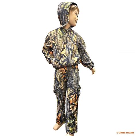 Летний детский камуфляжный костюм с капюшоном X-Hunt, цвет - Realtree ...