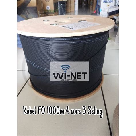 Jual Kabel Fo Meter Ftth Dropcore Core Seling Sling Kawat