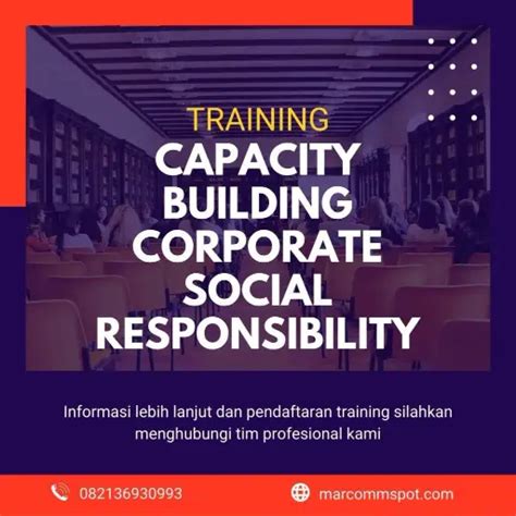 Pelatihan Capacity Building Corporate Social Responsibility Semacam