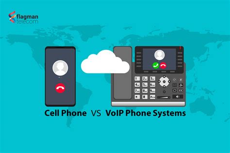 Cell Phones Vs VoIP Phone Flagman Telecom US