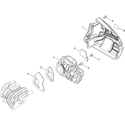 Muffler For Echo Cs Tes Chainsaw L S Engineers