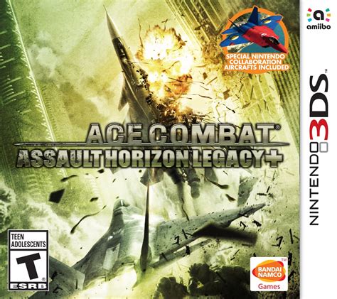 North American Ace Combat: Assault Horizon Legacy+ boxart - Nintendo ...