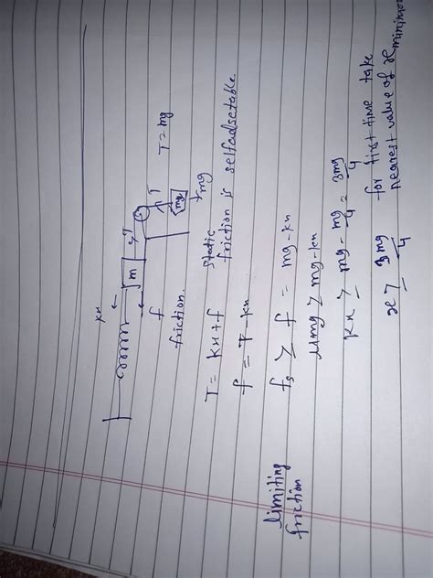 COMPREHENSION Consider The System Shown Below With Two Equal Masses M