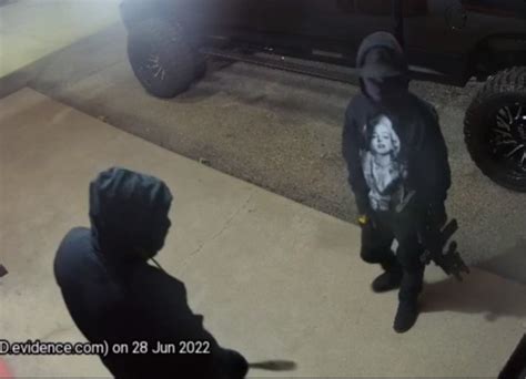 Law Enforcement Agencies Seek Identity Of Four Armed Burglary Suspects