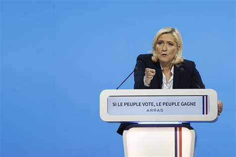 Portrait De La Semaine Marine Le Pen Face à Macron La Deuxième Fois