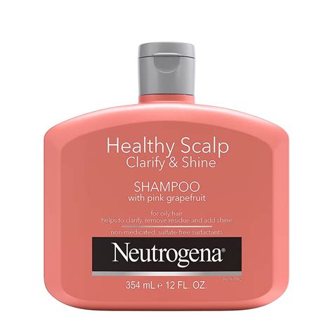 Neutrogena Exfoliating Healthy Scalp Clarify And Shine Shampoo For Oily Hair And