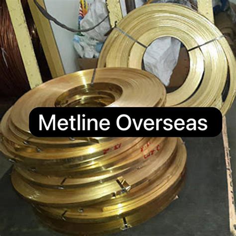 Polished Brass Strip Coil At Best Price In Mumbai Metline Overseas