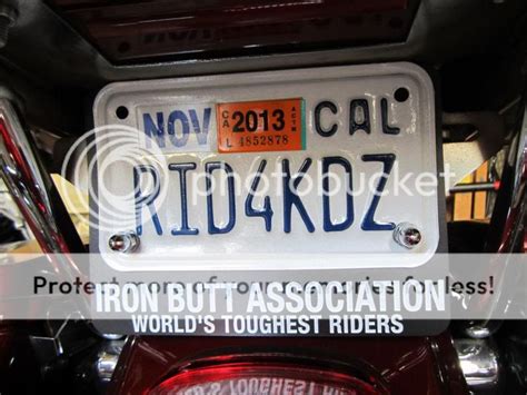 Cool Custom Motorcycle License Plates Photos Page 19 Adventure Rider