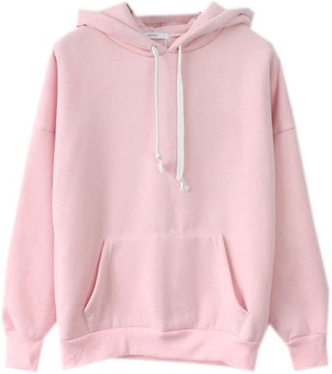 2017 Womens Cute Harajuku Pastel Pink Hoodies Sweatshirts Amazonca