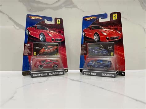 Hotwheels Ferrari Racer F430 Challenge And 360 Modena Bundle Hobbies