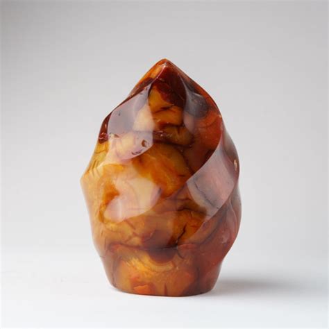 Astro Gallery Of Gems Polished Carnelian Agate Freeform From Madagascar