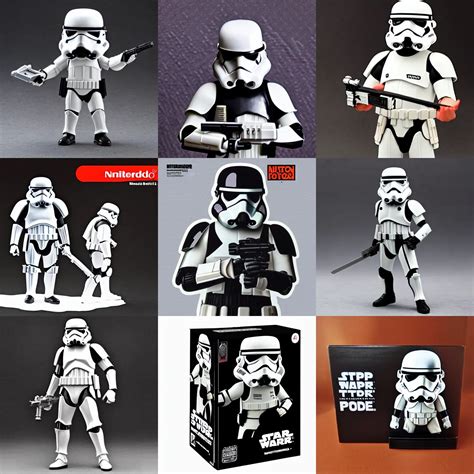 Nintendo Stormtrooper Stop Motion Vinyl Action Figure Stable