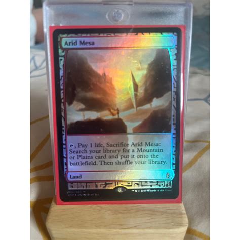 การ์ด Mtg Arid Mesa Foil Magic The Gathering Edh รุ่น Mps Masterpiece