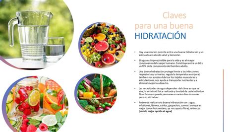 Claves para una buena HIDRATACIÓN FAND