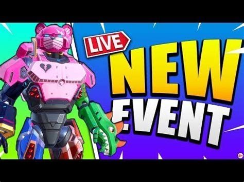 NEW FORTNITE ROBOT VS MONSTER EVENT RIGHT NOW FORTNITE LIVE EVENT