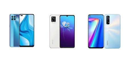 OPPO F17 Pro vs Vivo V20 vs Realme 7: Specs Comparison - Gizmochina