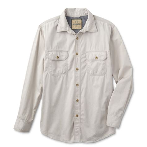 Outdoor Life Mens Button Front Shirt