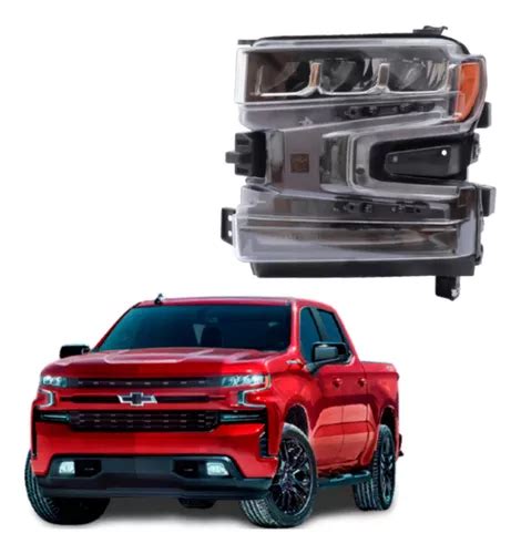 Faro Chevrolet Cheyenne C Led Izquierdo Env O Gratis