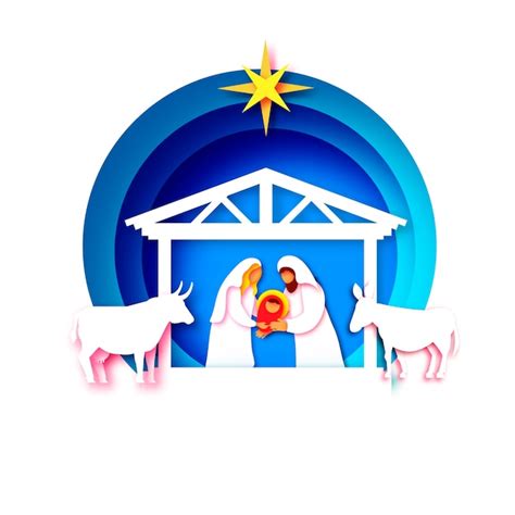 Jesus Christ Birth Clipart