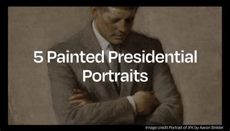 5 Painted Presidential Portraits - Book An Artist Blog