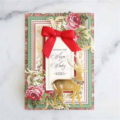 Christmas Wishes Card Making Kit- Made Easy – Anna Griffin Inc.