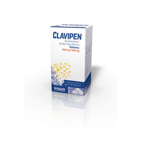 Clavipen 500 125mg Oral 10 Tabletas