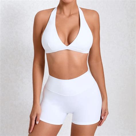 Roupa Esportiva Feminina Push Up Sportswear Conjunto De Gin Stica