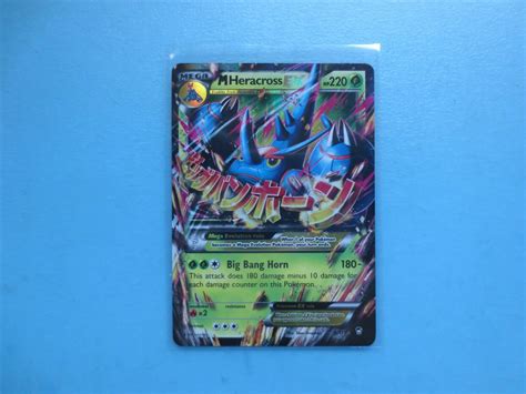 M Heracross Ex Rare Holo Ex Furious Fists Pokemon Card Values Mavin