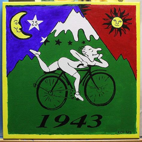 Bicycle Day 2018 The Day Albert Hofmann Took The First Lsd Trip In