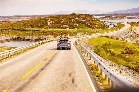 The Atlantic Ocean Tunnel Board 11 July 2018 Norway Editorial Photo