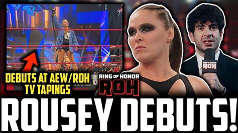 AEW Ronda Rousey ROH DEBUT Becky Lynch WWE War Games ENTRY Samoa