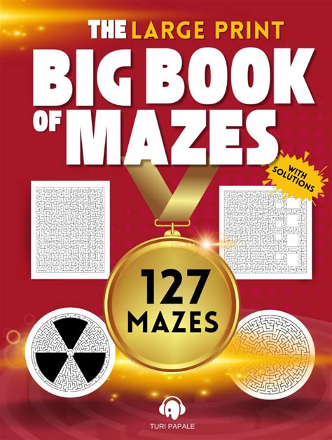 The Big Book Of Mazes Mazes For Adults Difficult Maze And