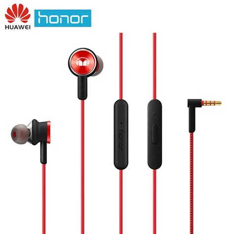 Original Huawei Honor Monster Earphone2 AM17 With Mic Control In Ear