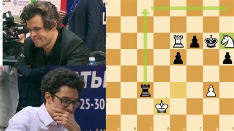 Fabiano Caruana Vs Magnus Carlsen World Blitz Championship Youtube