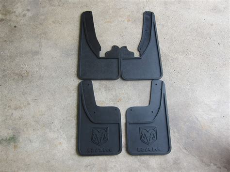 Buy Mopar Dodge Ram Front Rear Rubber Splash Guards For Trucks W