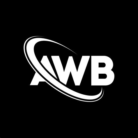 AWB logo. AWB letter. AWB letter logo design. Initials AWB logo linked ...