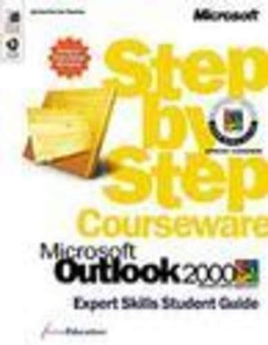 Microsoft Outlook 2000 Step By Step Courseware Expert Skills Color