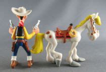 Lucky Luke Plastoy PVC Figure Lucky Luke Shooting 2 Colts Jolly