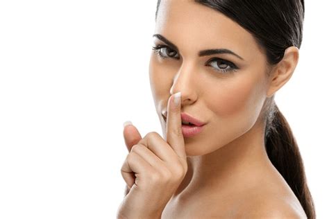 5192 Beautiful Woman Shh Pose Royalty Free Images Stock Photos