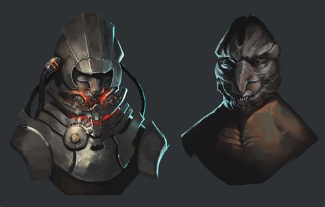 ArtStation - Armor-clad Alien Concept