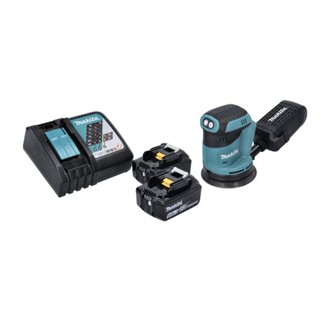 Makita Dbo Rg Ponceuse Excentrique Sans Fil V Mm X