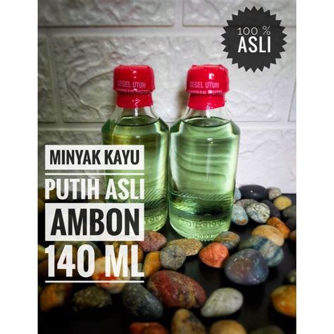 Jual Minyak Kayu Putih Asli Ambon Maluku Pulau Buru Ml Shopee