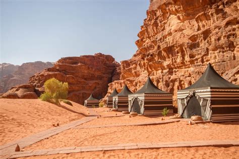 Glamping Life At A Bedouin Camp In The Wadi Rum Desert Adventure