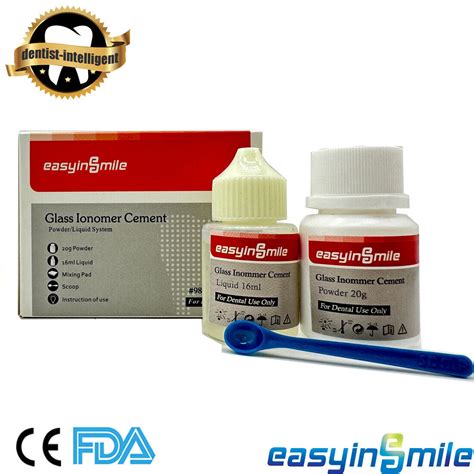 Dental Glass Ionomer Cement Permanent Crown Bridge Luting Restoration