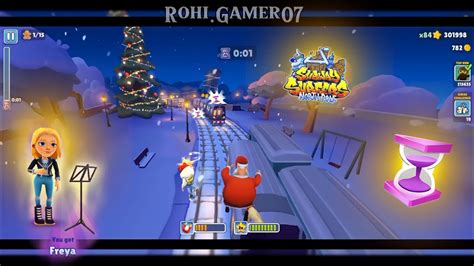 Xmas Rush Unlocking Freya In Subway City Subway Surfers North Pole