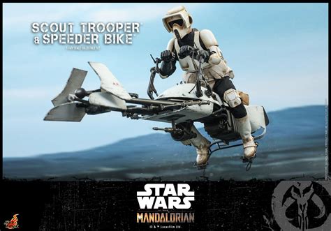 Hot Toys Shows Off Its New MANDALORIAN Scout Trooper And Speeder Bike