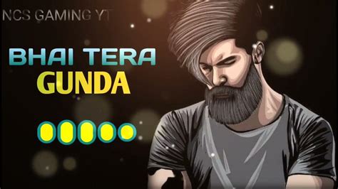 BHAI TERA GUNDA 💀 NOCOPYRIGHT SONG (SLOWED × REVERB) #copyrightfree ...