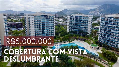 COBERTURA DESLUMBRANTE DE 412 M² NO SANTA MÔNICA JARDINS BARRA DA